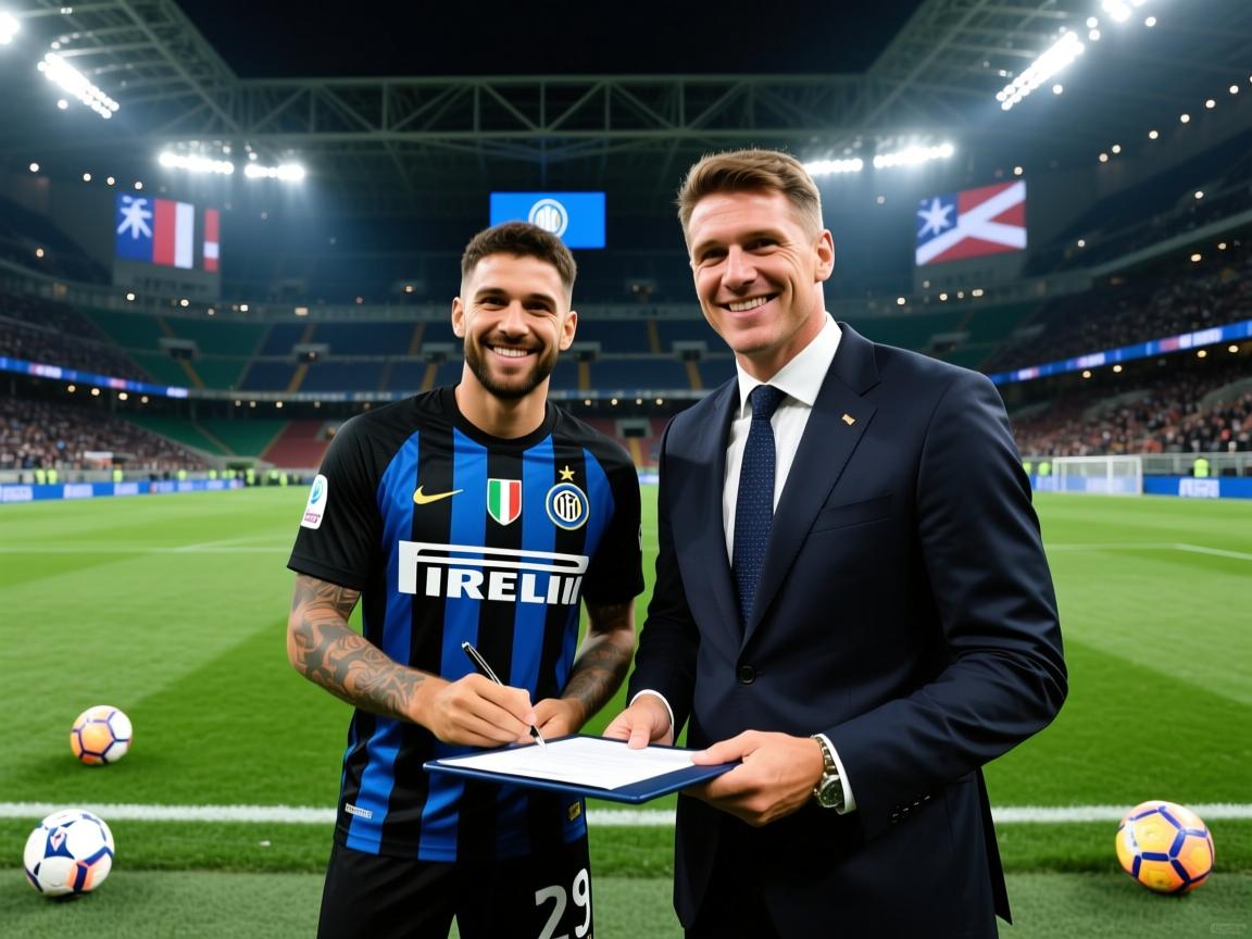 一日意甲动向:8000万先生真跟米兰签约了,国米再次遭遇宿敌挑战 第2张